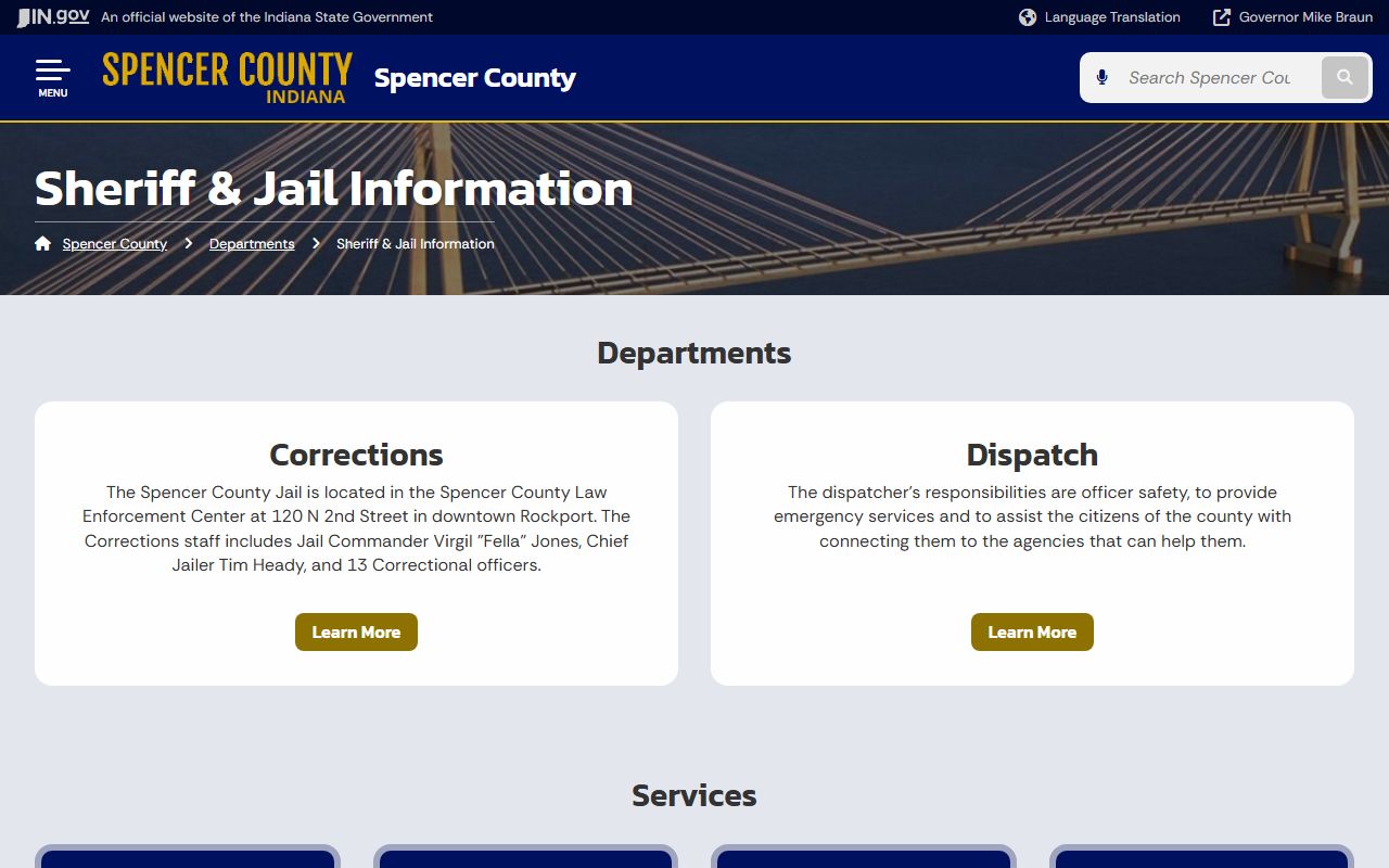 Spencer County arrest records sheriff and jail source